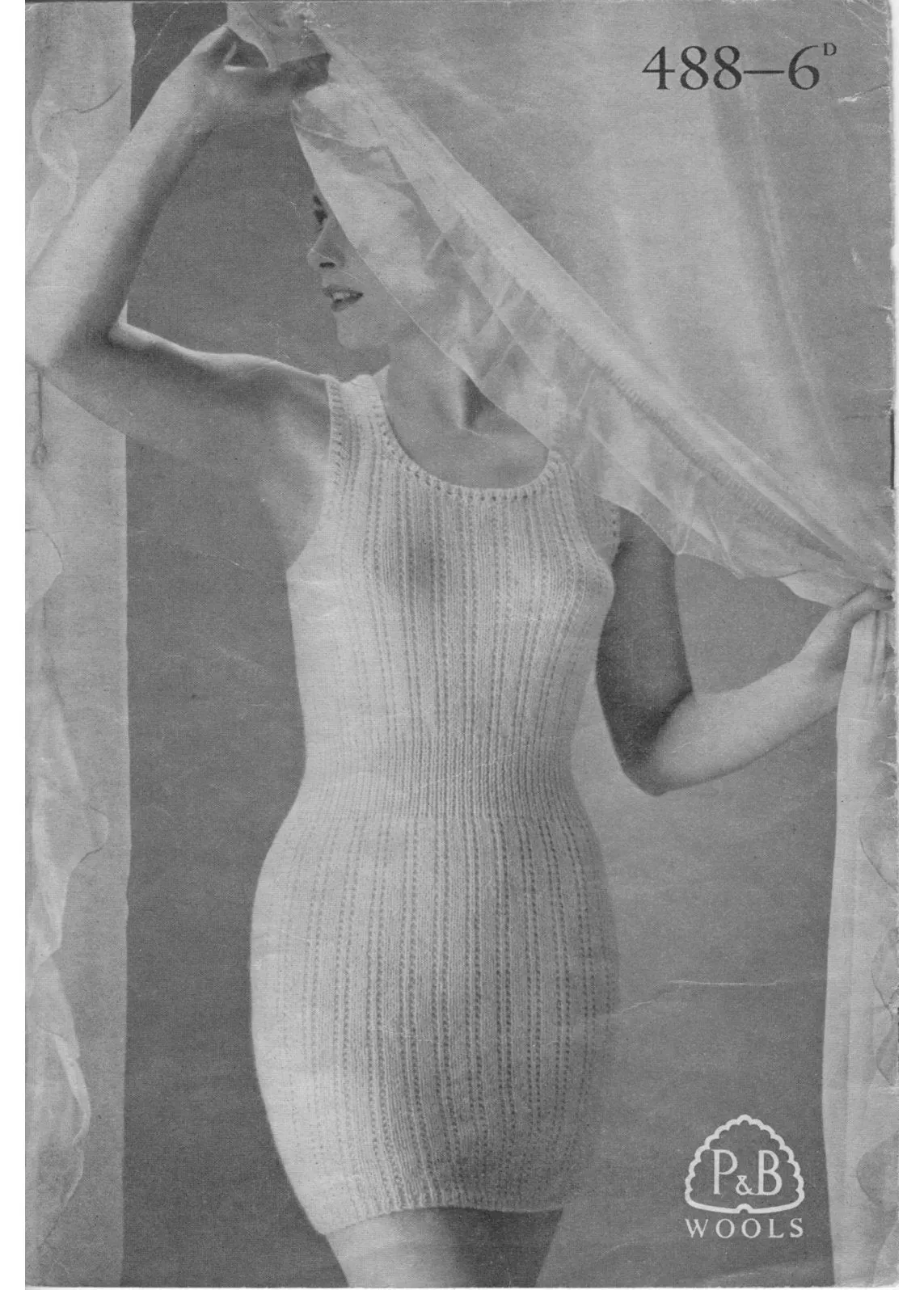 1940s Patons #488C Knitted Underwear Pattern Booklet • 36" - 38"