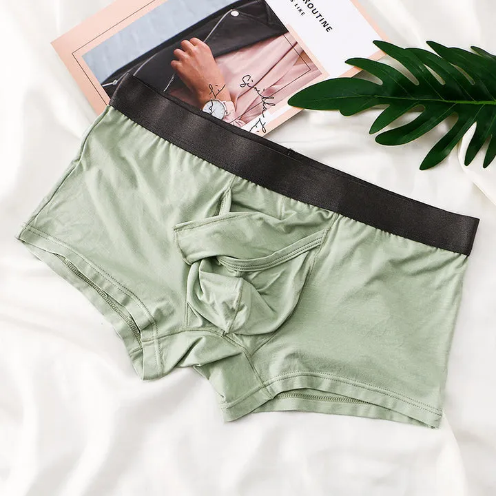 3 Pack Micro Modal Men's Breathable Sperate Pounch Underwear