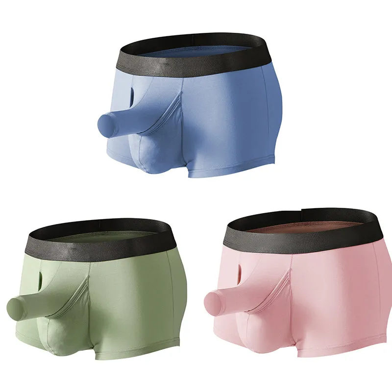 3 Pack Micro Modal Men's Breathable Sperate Pounch Underwear