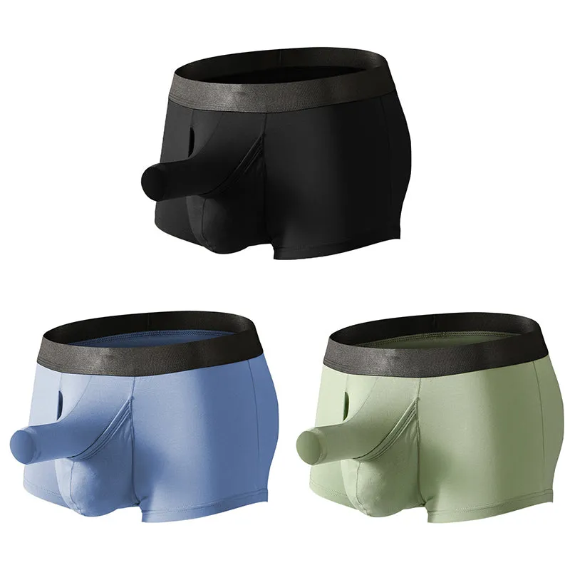 3 Pack Micro Modal Men's Breathable Sperate Pounch Underwear
