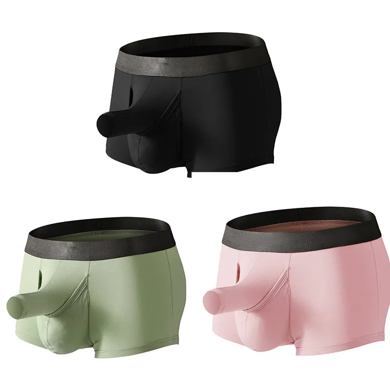 3 Pack Micro Modal Men's Breathable Sperate Pounch Underwear