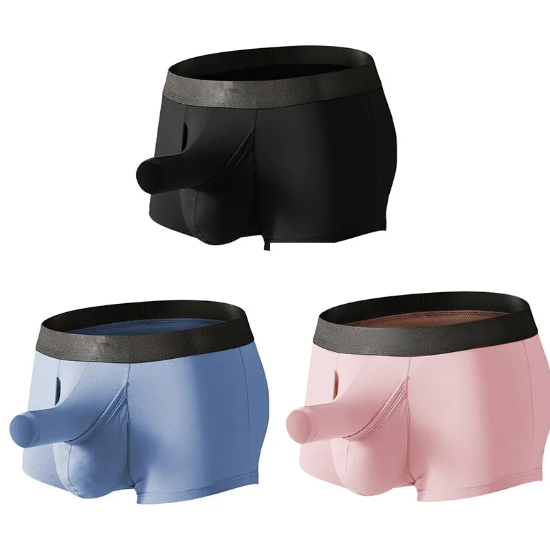 3 Pack Micro Modal Men's Breathable Sperate Pounch Underwear