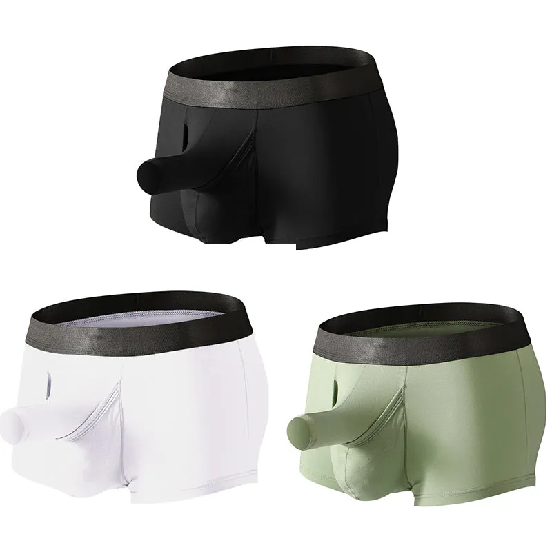 3 Pack Micro Modal Men's Breathable Sperate Pounch Underwear