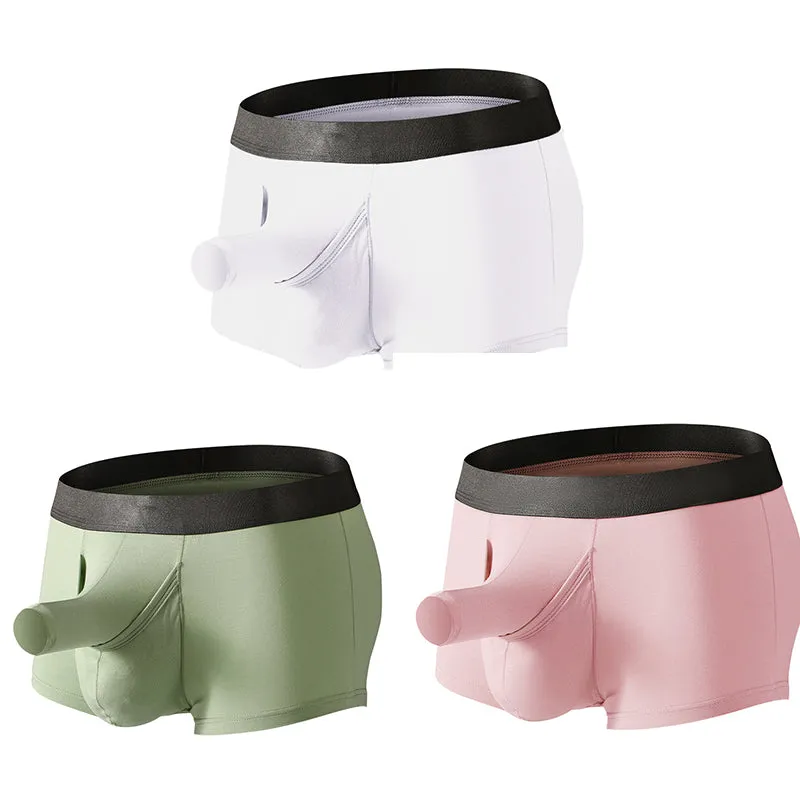 3 Pack Micro Modal Men's Breathable Sperate Pounch Underwear