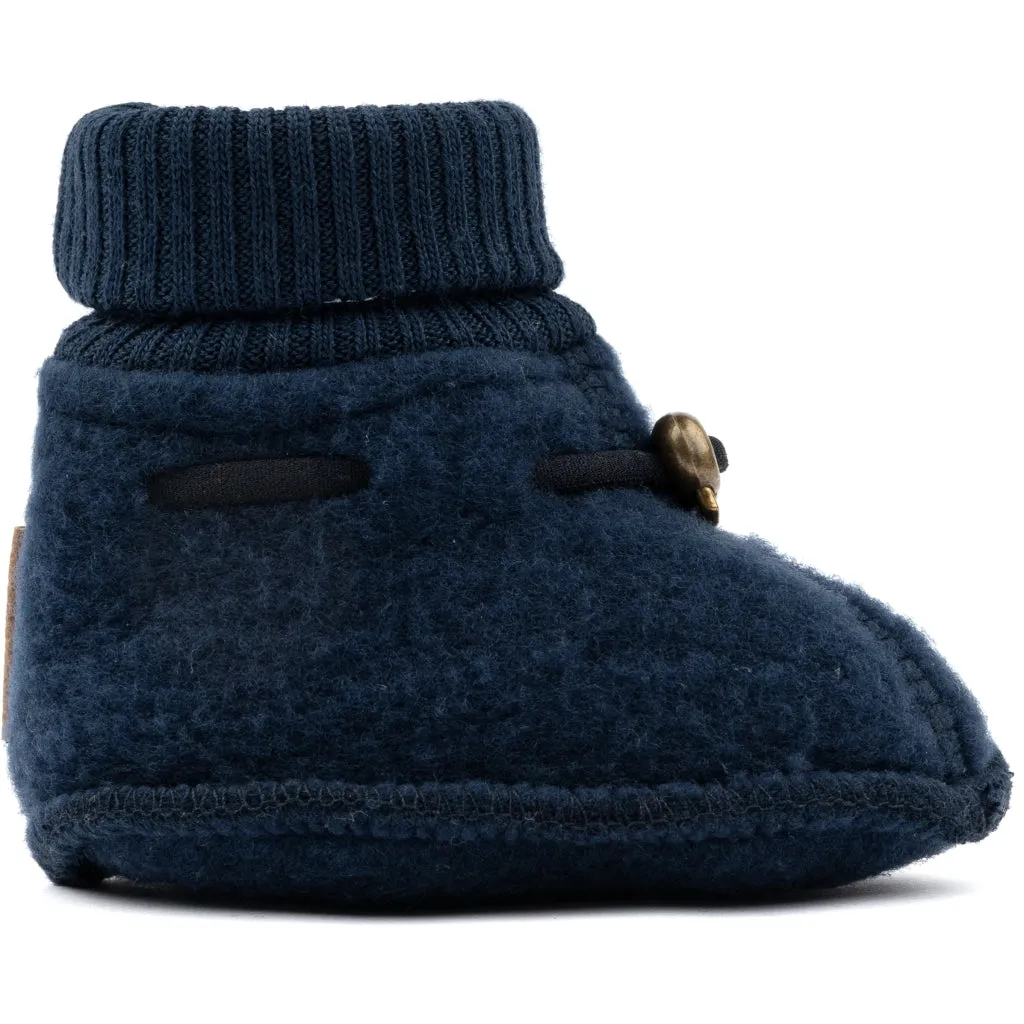 Baby Wool Footies - Blue Nights