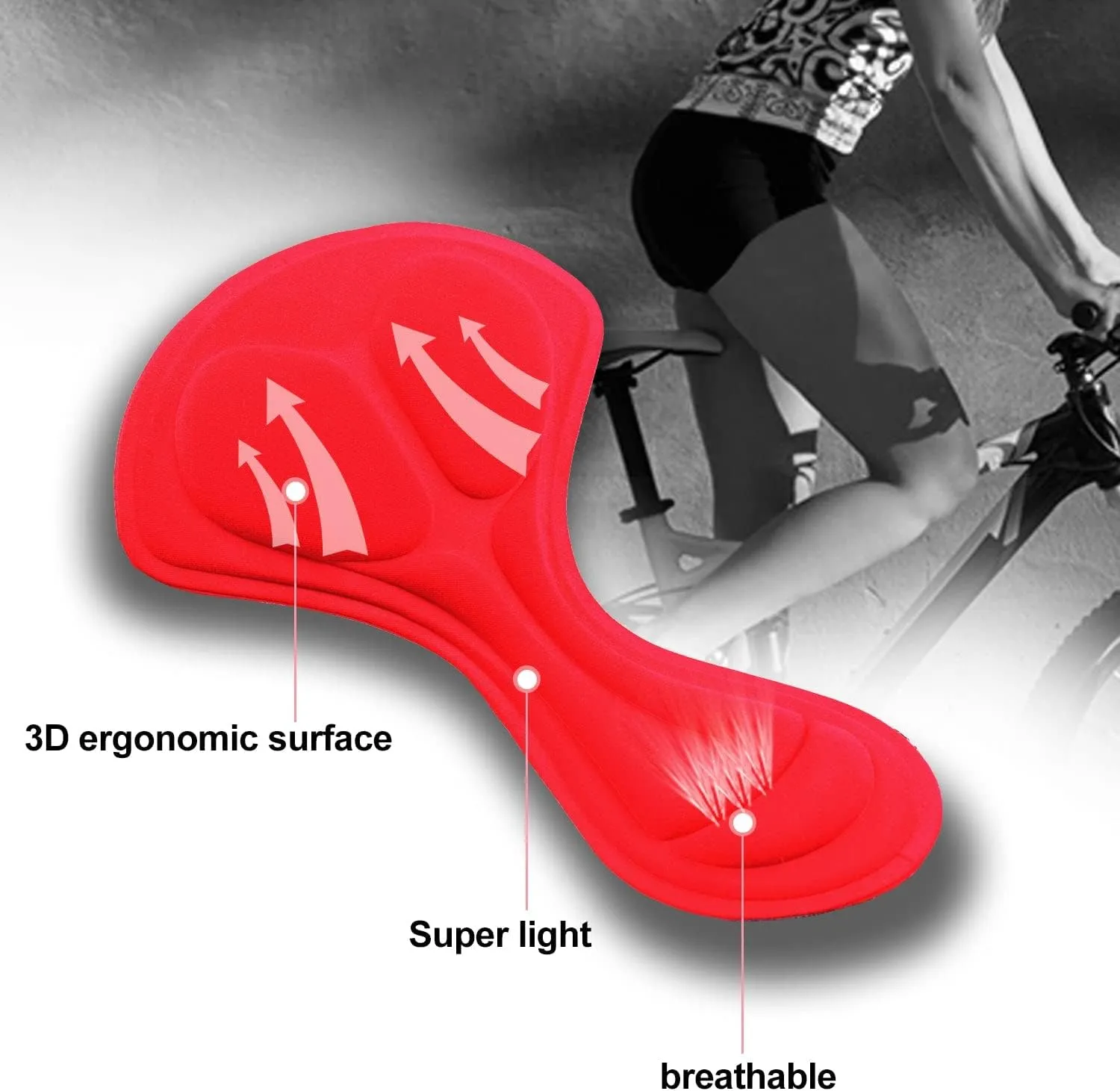 baleaf Women's Cycling Underwear Padded Bike Shorts Padding Spin Biker Briefs Biking Gear