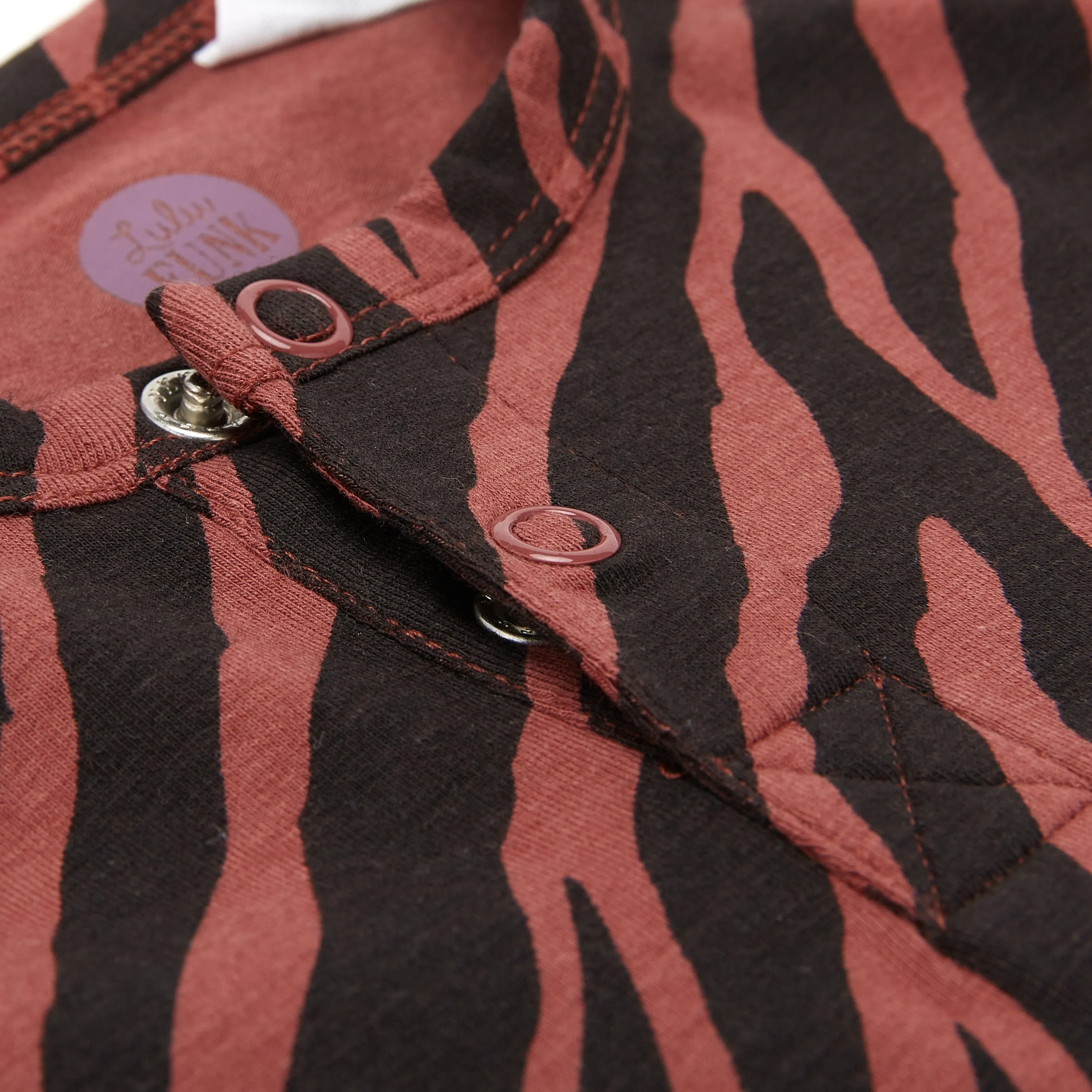 Bamboo & Organic Cotton Baby Bodysuit - Animalia