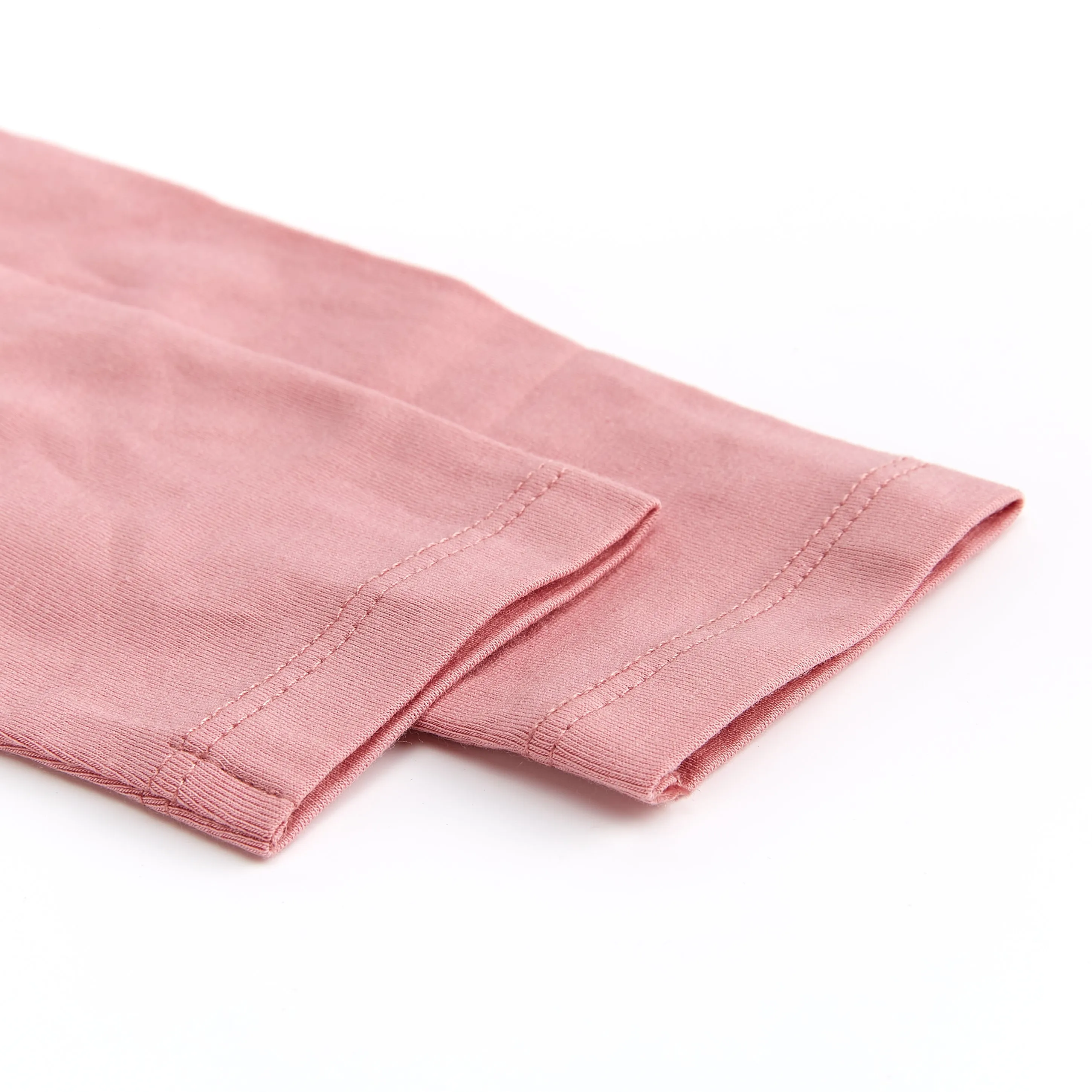 Bamboo & Organic Cotton Baby Bodysuit - Blush