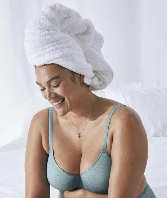 Berlei Lift & Shape T-Shirt Mesh Bra - Seoul Blue
