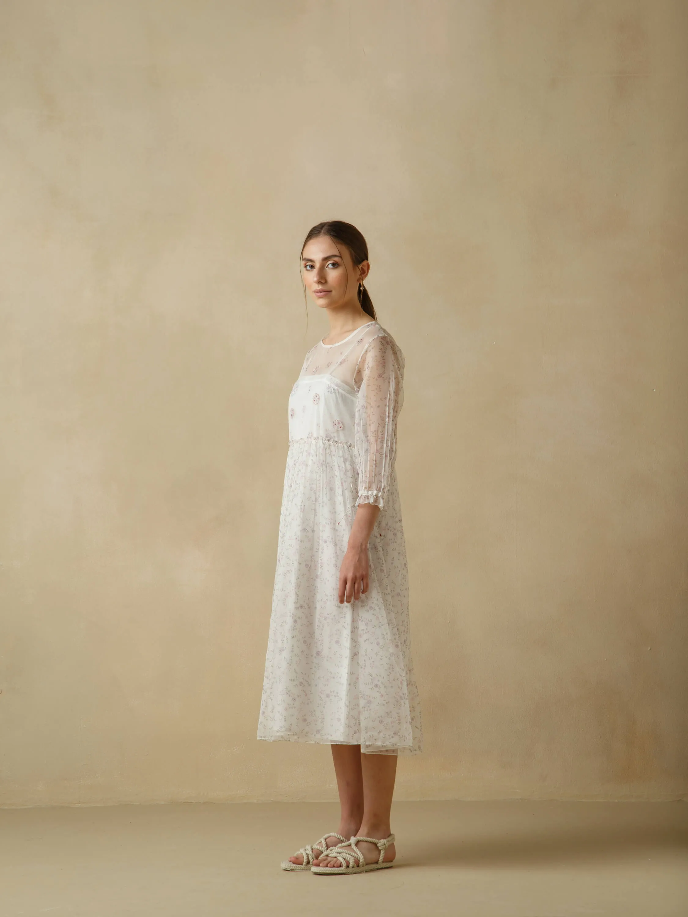 Butterfly Bush Organza Dress