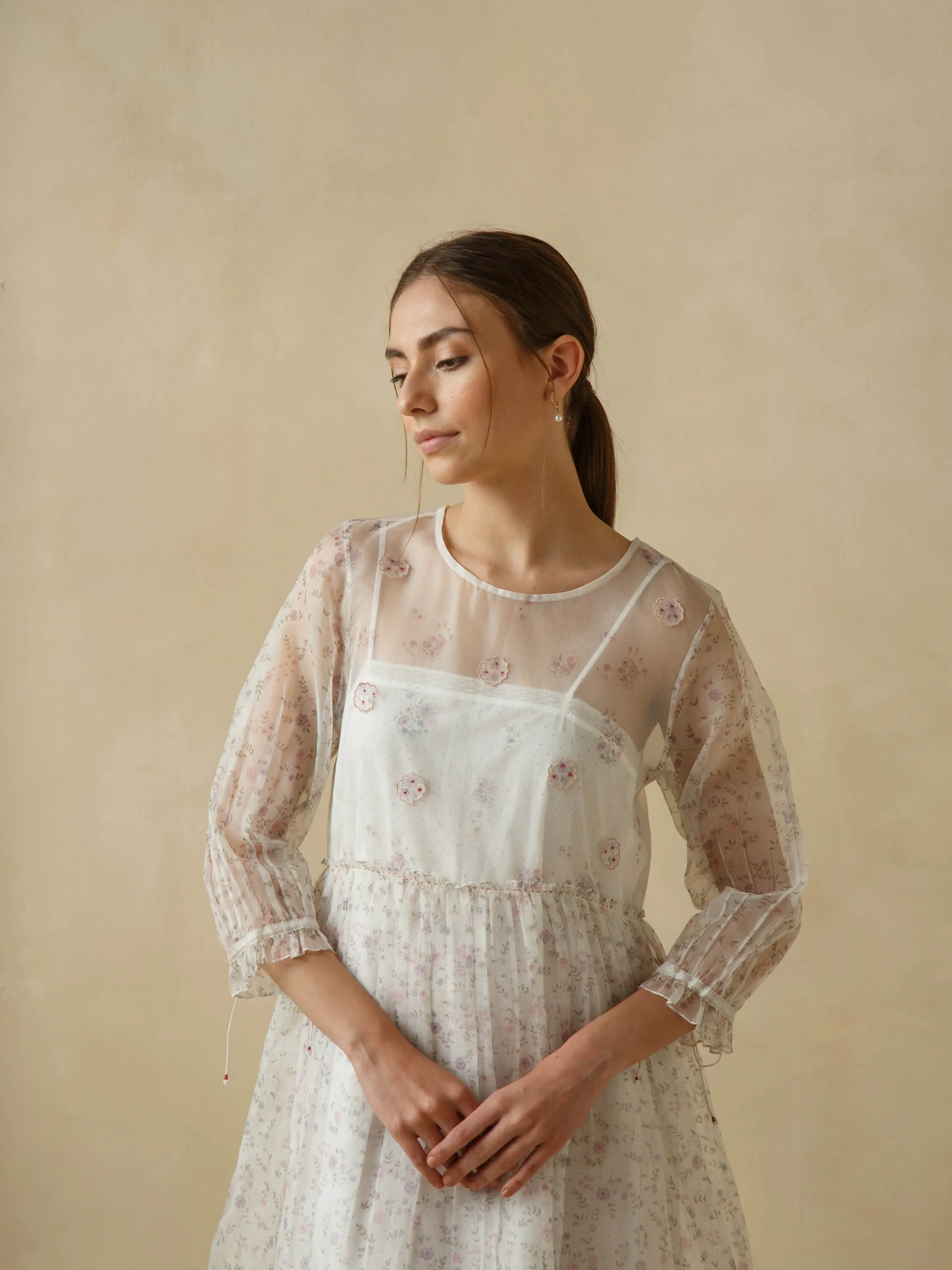 Butterfly Bush Organza Dress