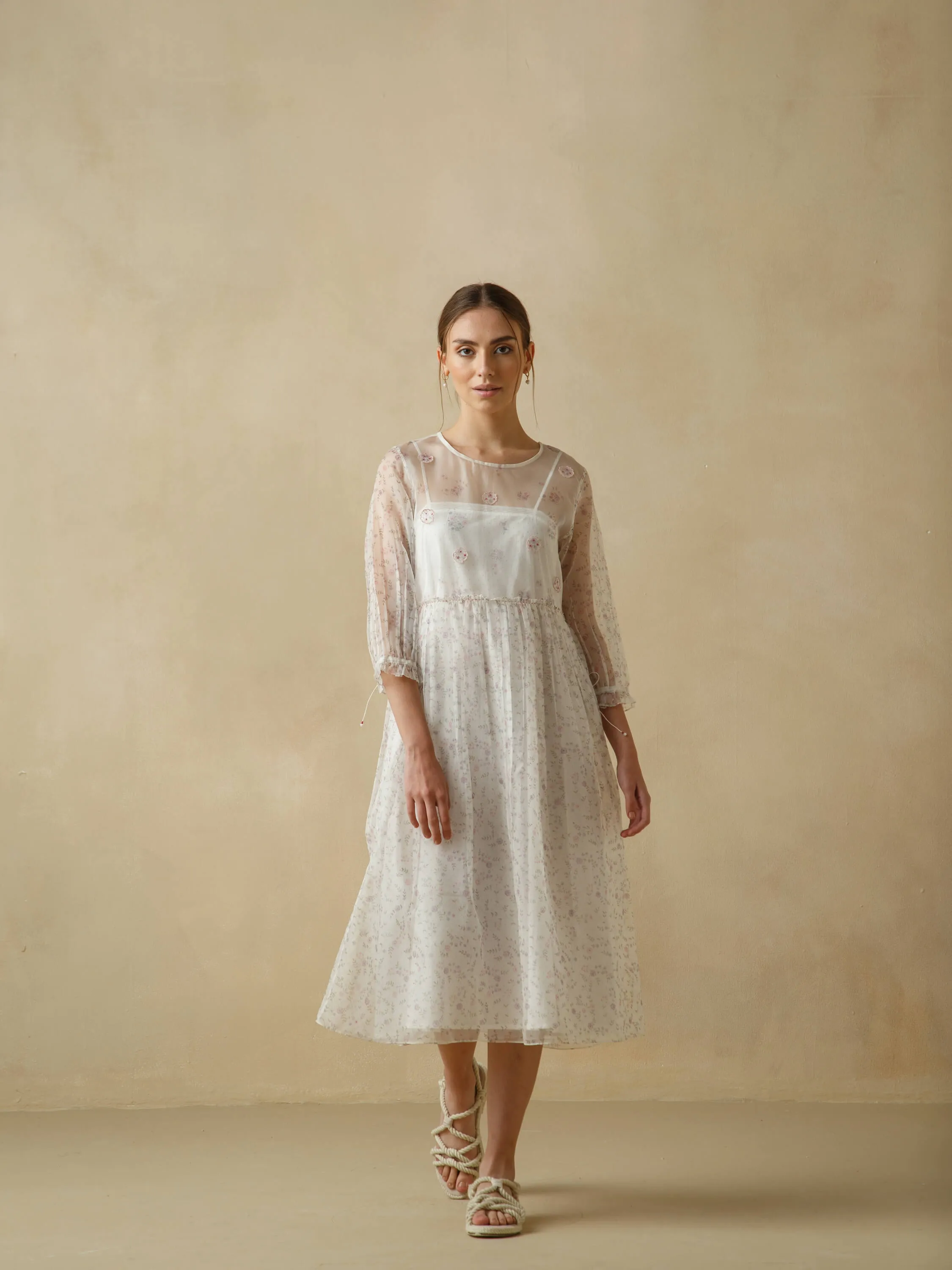 Butterfly Bush Organza Dress