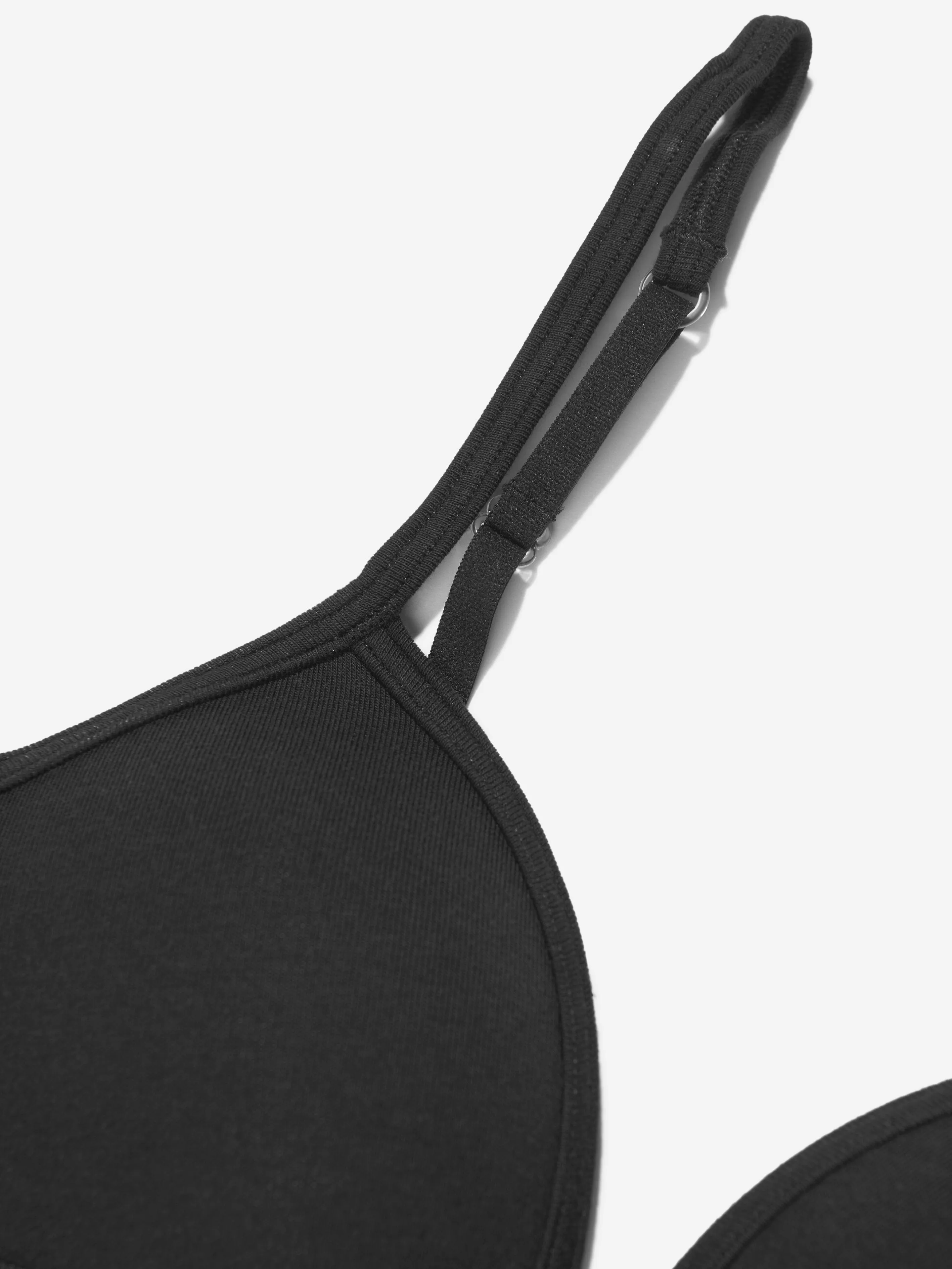 Calvin Klein Girls Triangle Bralette in Black
