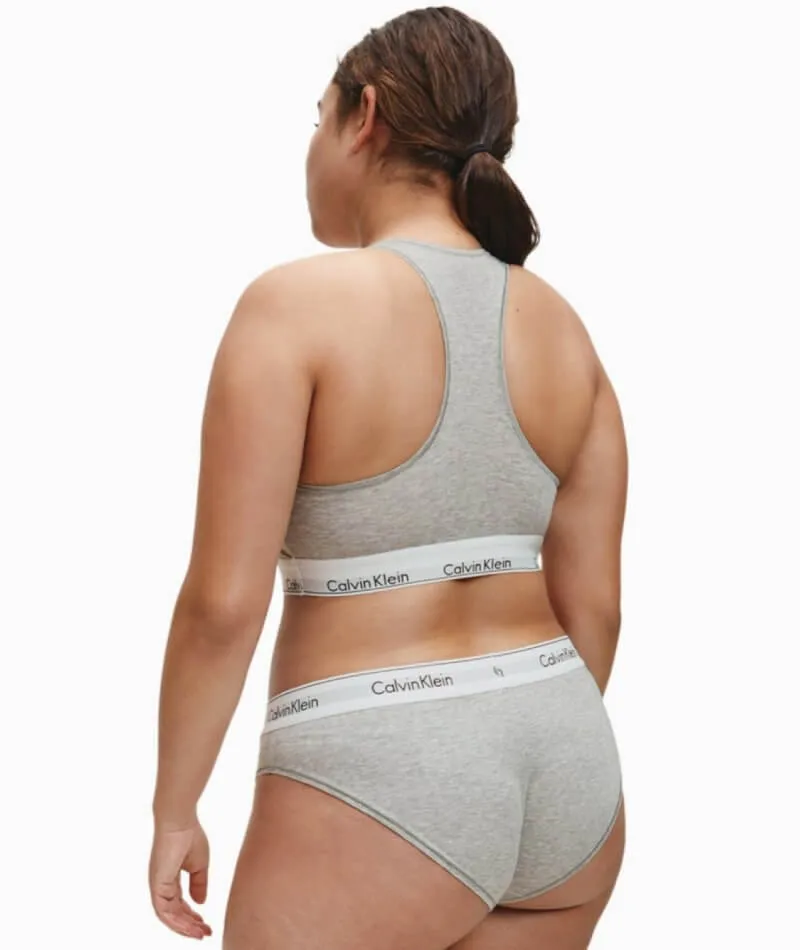 Calvin Klein Modern Cotton Plus Hipster Brief - Grey Heather