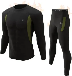 CL convallaria Thermal Underwear Long Johns Set Mens Winter Gift Hunting Gear Sport Base Layer Bottom Top