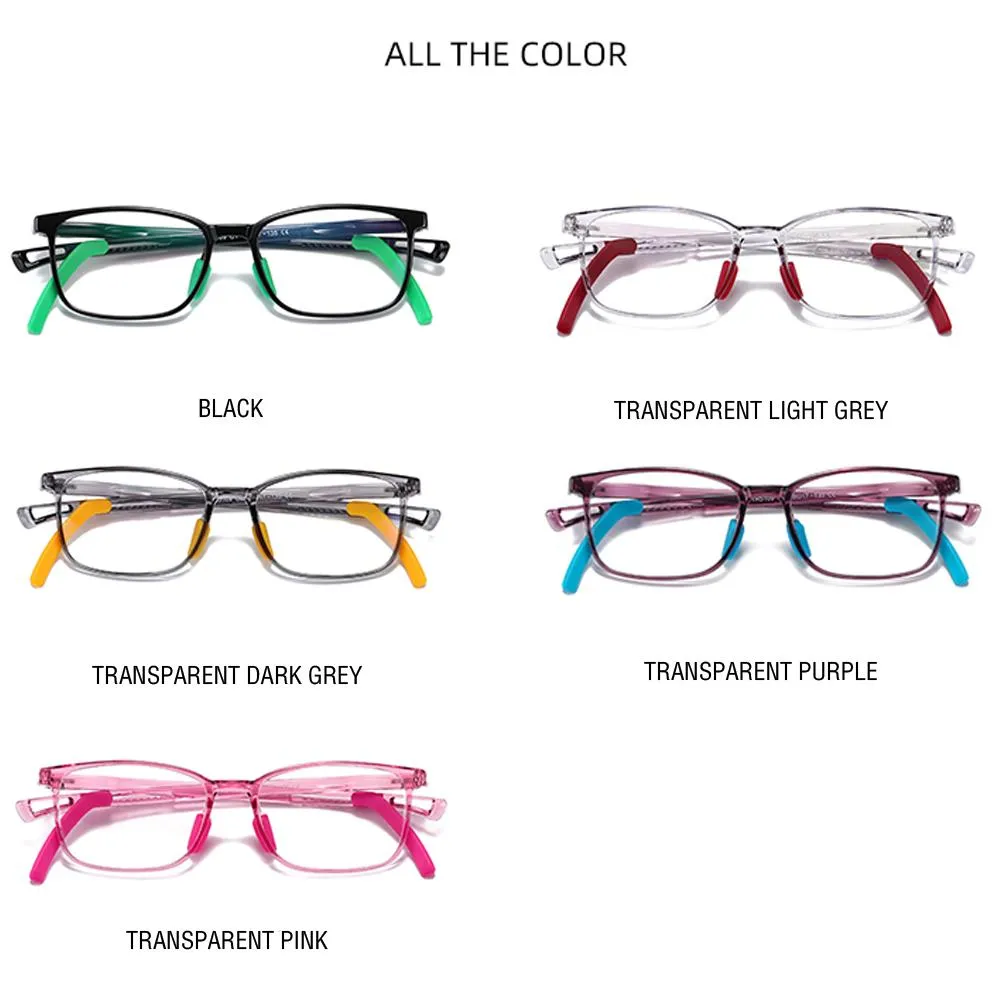 Clever - (Age 5-13)Children Non-slip Blue Light Blocking Glasses