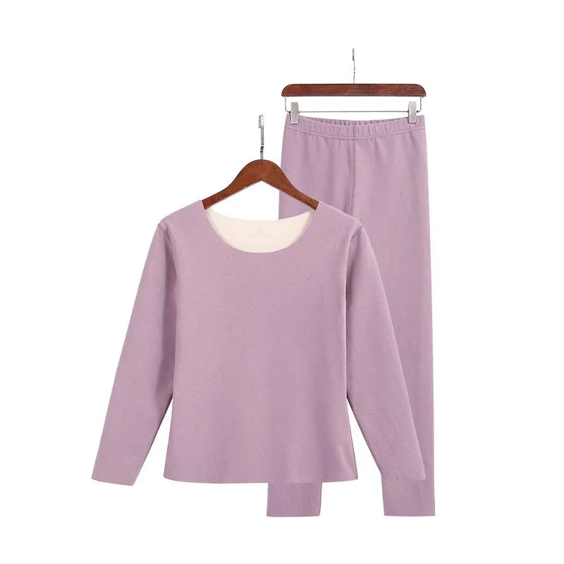 Comfybear™Double-sided Brushed Thermal Underwear Long Sleeve Set