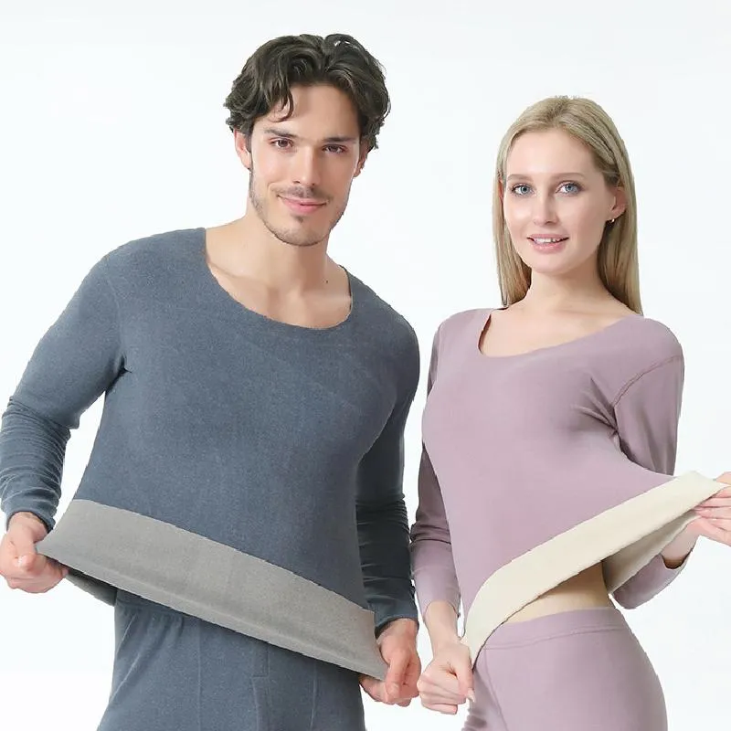 Comfybear™Double-sided Brushed Thermal Underwear Long Sleeve Set