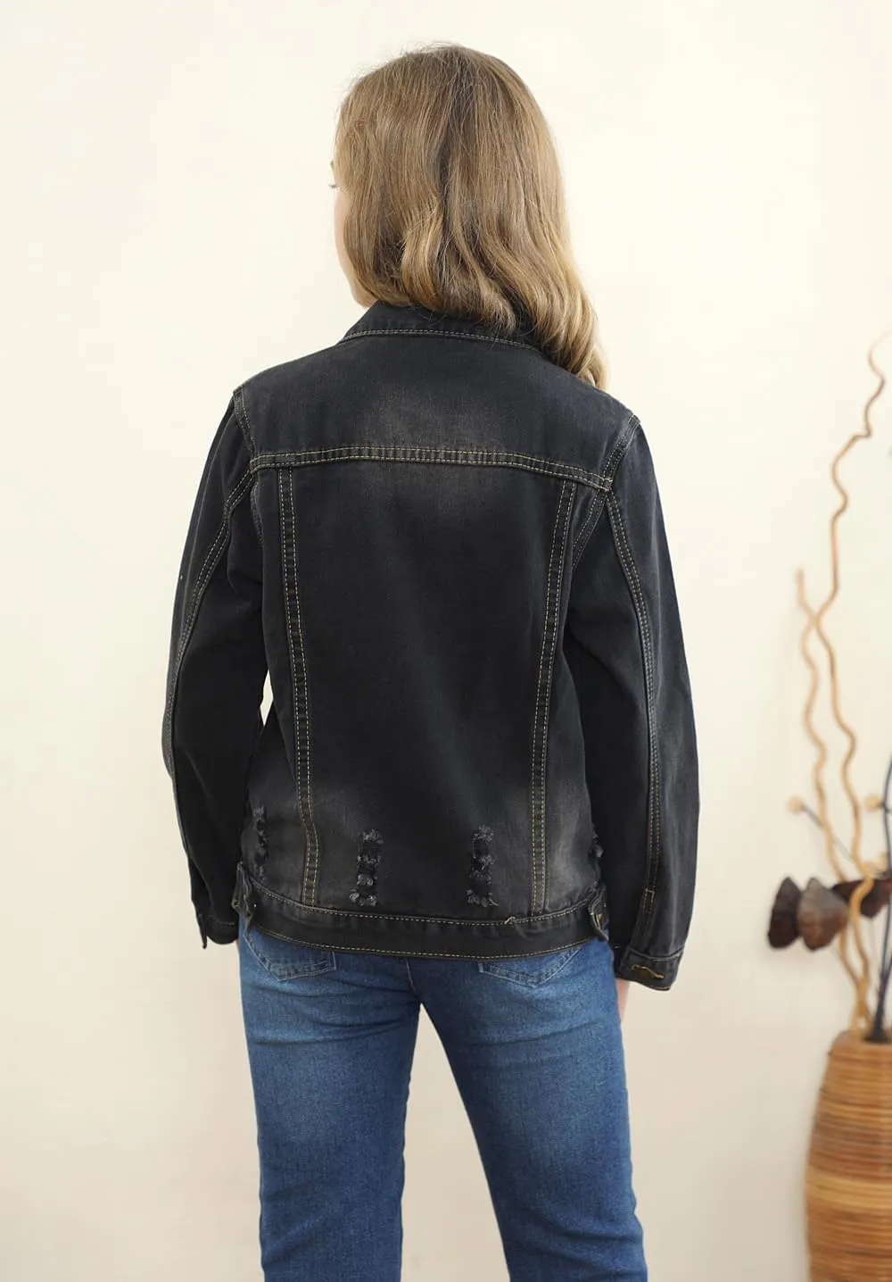 Cromoncent Classic Denim Jacket for Boys Girls