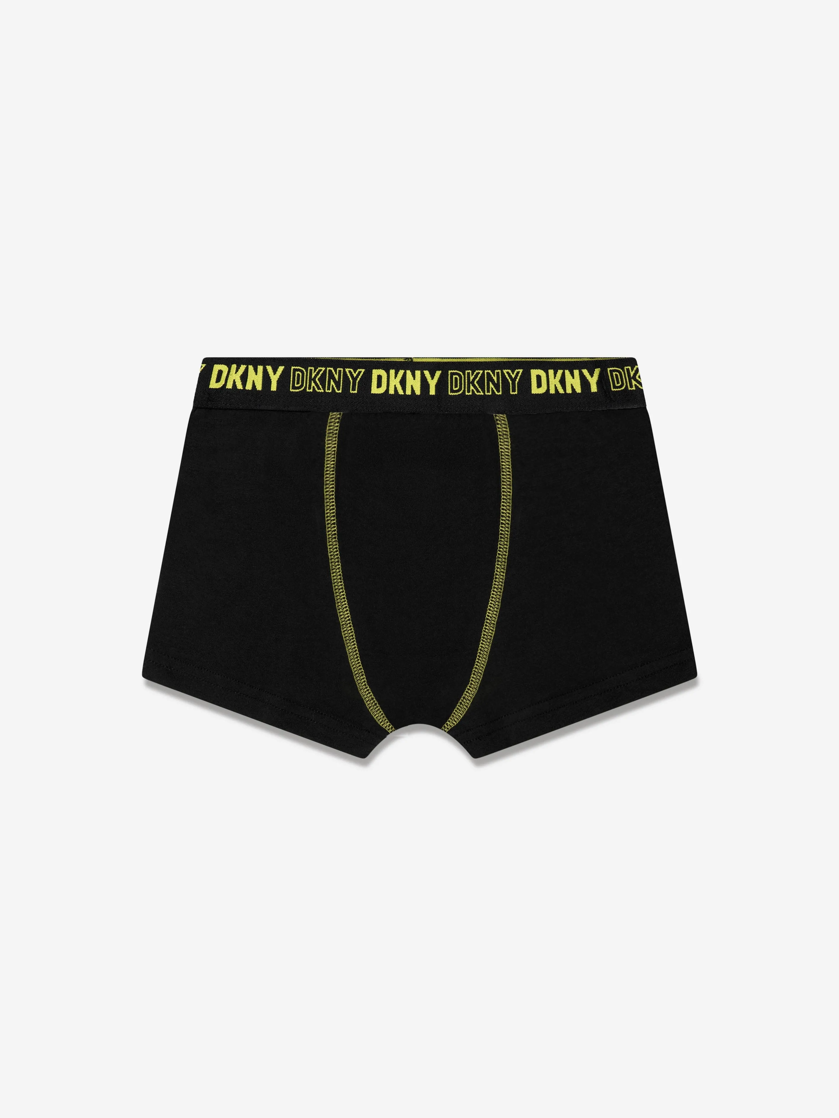 DKNY Boys 3 Pack Boxer Shorts Set in Green