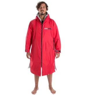 Dryrobe Advance Long Sleeve Medium - Red Grey