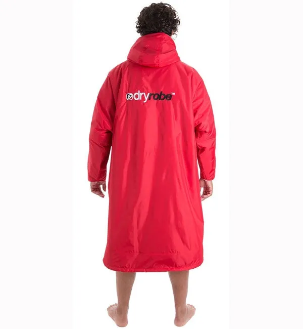 Dryrobe Advance Long Sleeve Medium - Red Grey