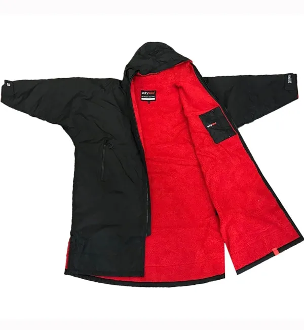 Dryrobe Advance Shortsleeve Medium - Black Red