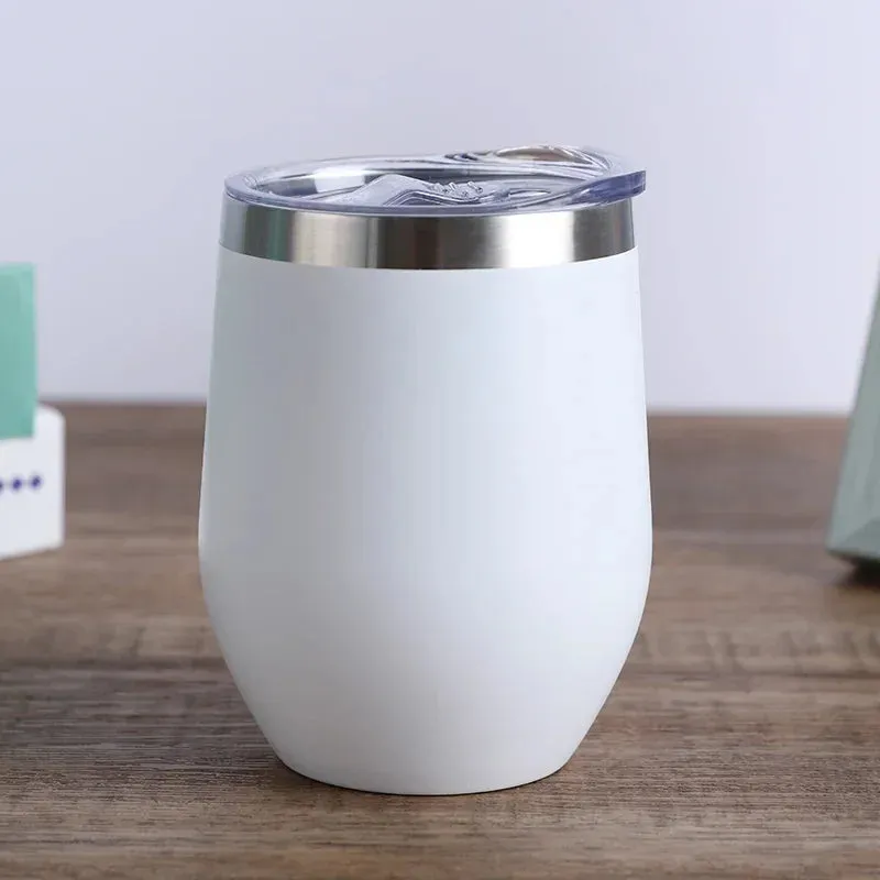 Eggshell Wine Glass Stainless Steel Thermos Bottle