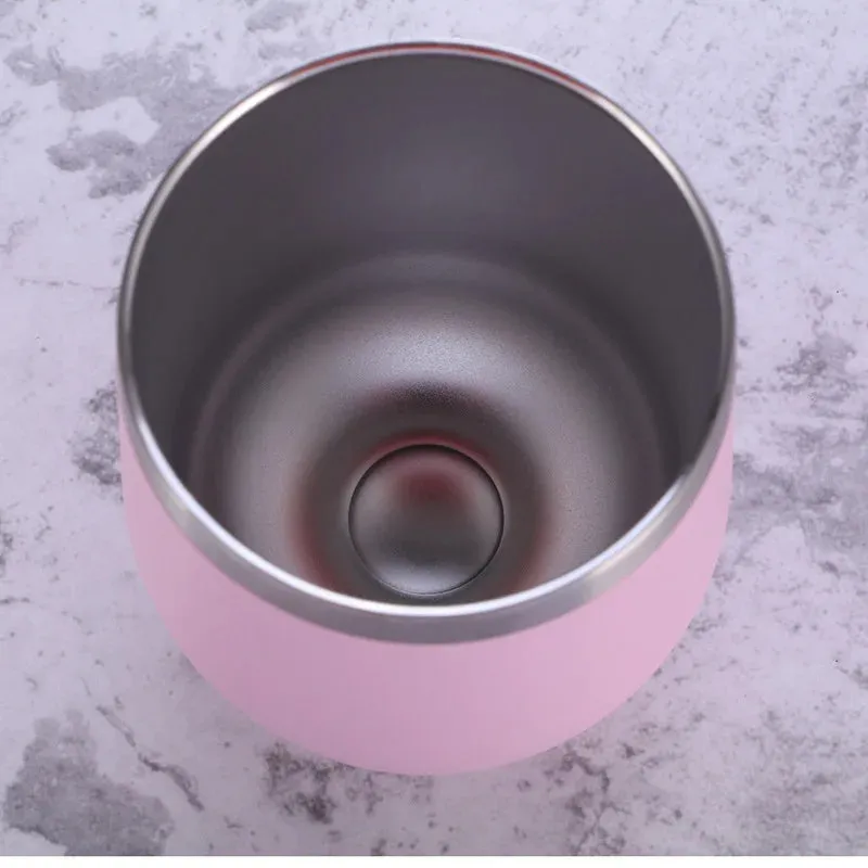 Eggshell Wine Glass Stainless Steel Thermos Bottle