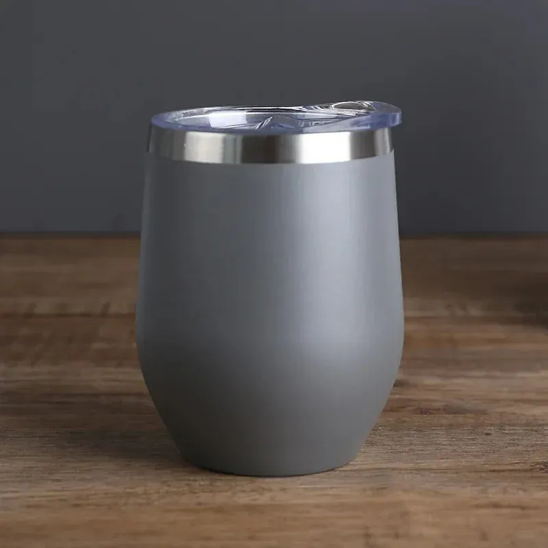 Eggshell Wine Glass Stainless Steel Thermos Bottle