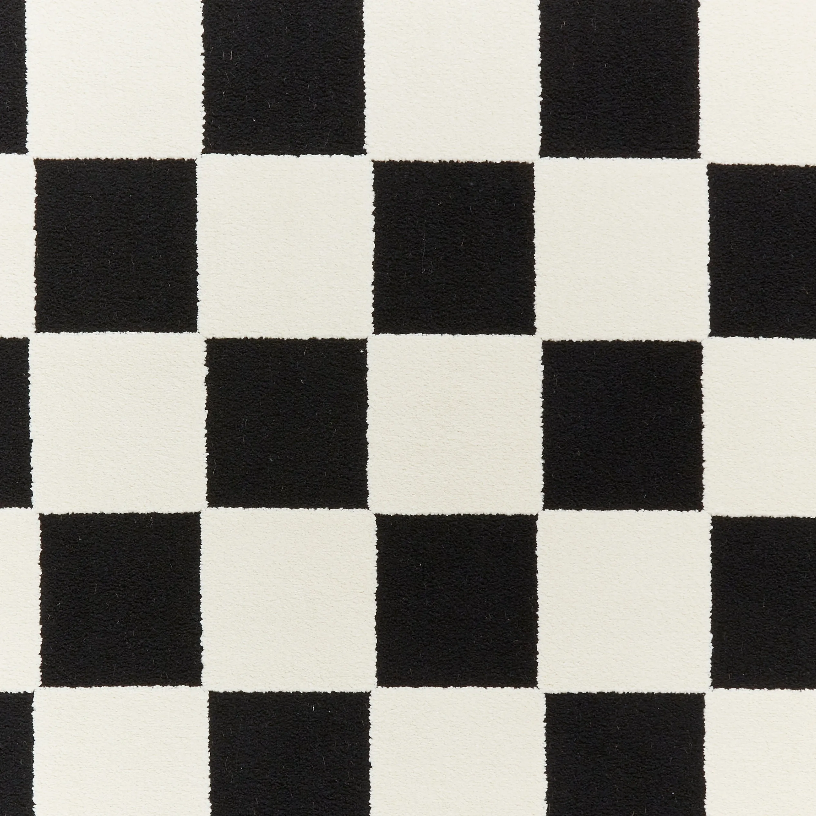 Elio 69924 Multi Textured Pile Rug Black White