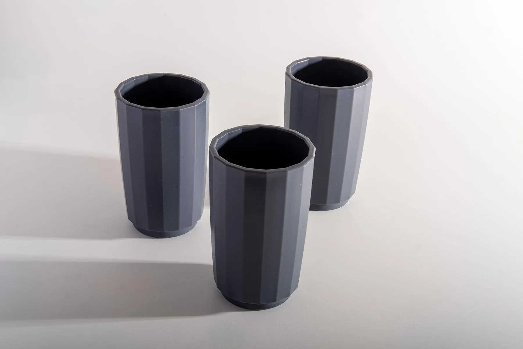 Fabufabu Simple Pure Black Water Cup