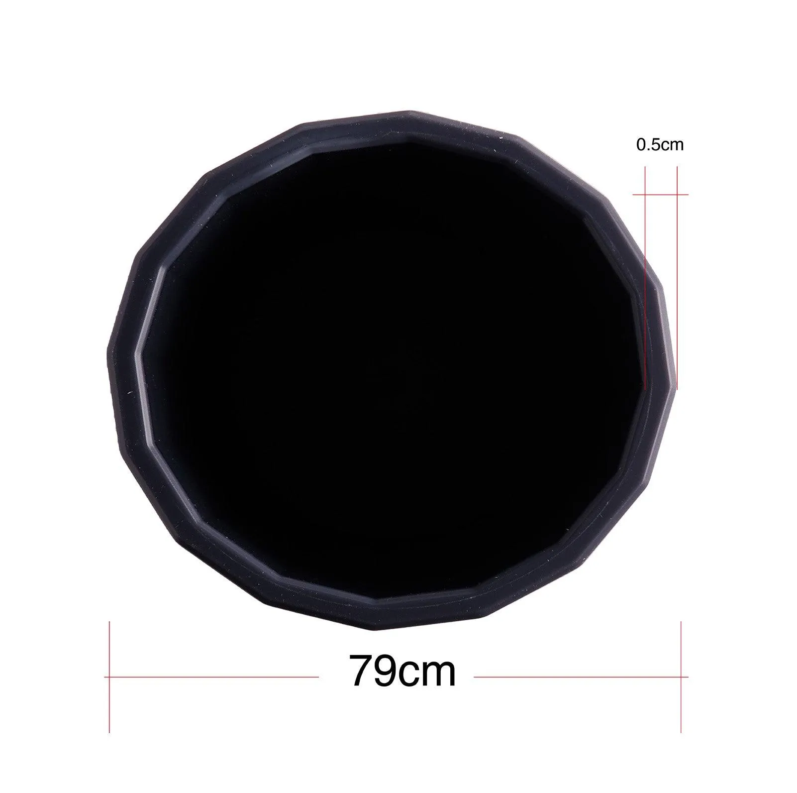 Fabufabu Simple Pure Black Water Cup