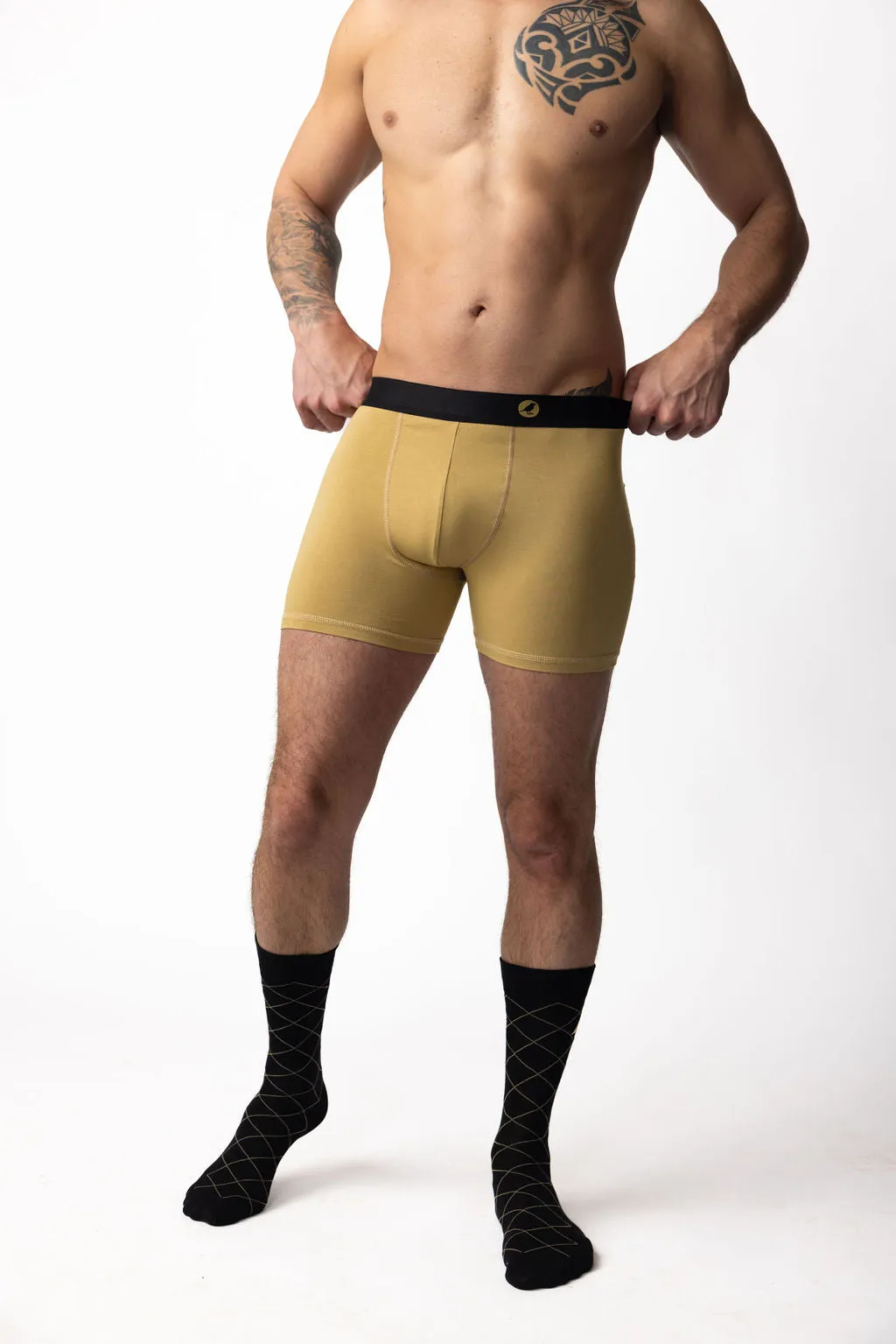GoldBlack Gold Boxer Brief