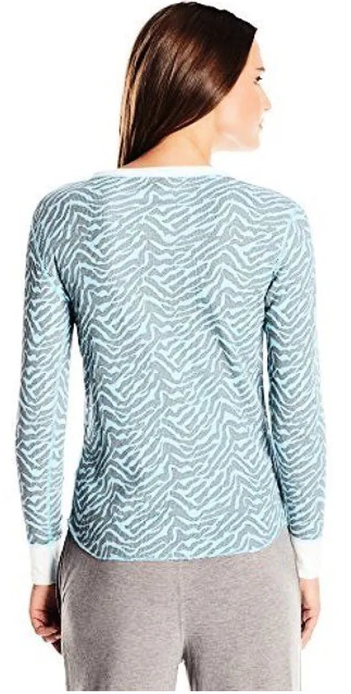 Hanes Women's X-Temp Thermal Underwear - Solids and Printed Long Sleeve Crew Top