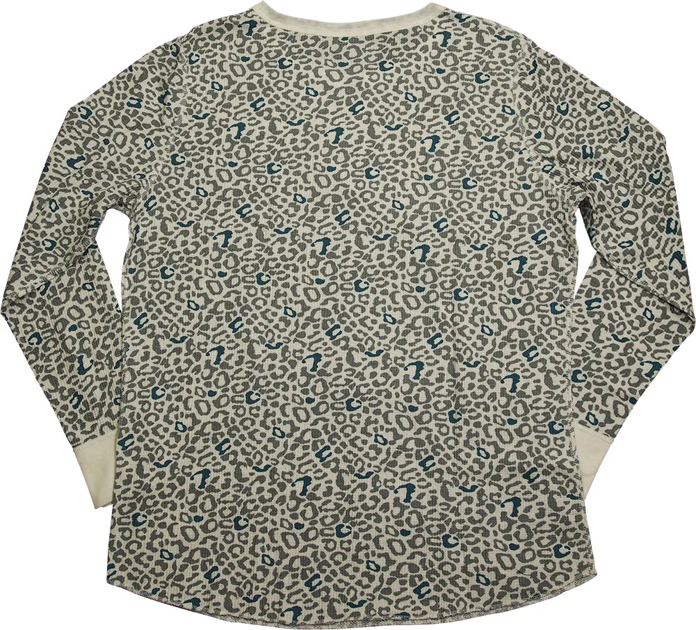 Hanes Women's X-Temp Thermal Underwear - Solids and Printed Long Sleeve Crew Top