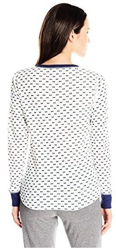 Hanes Women's X-Temp Thermal Underwear - Solids and Printed Long Sleeve Crew Top
