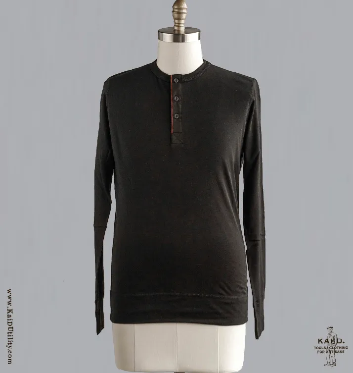 Henley Harri - Black - M, L