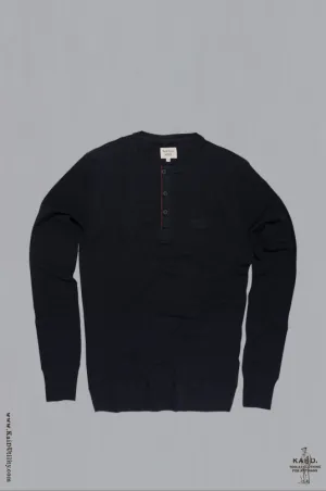 Henley Harri - Black - M, L