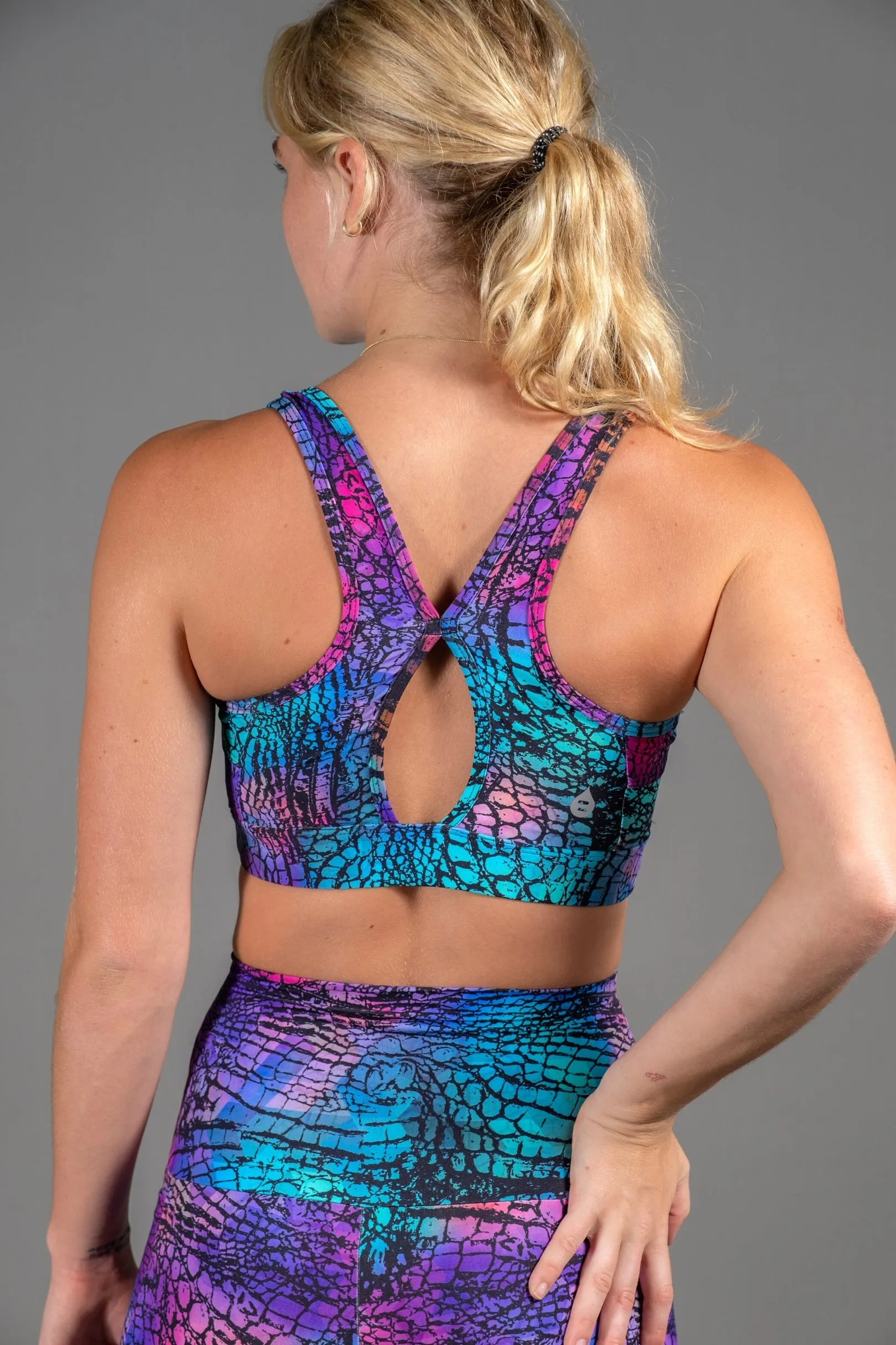High Waist Mid Shorts - Viper