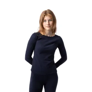 HORZE TESS WOMENS THERMAL BASE LAYER TOP - POLAR BLUE