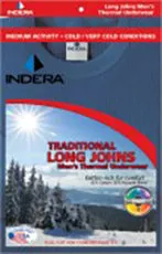 Indera Mills 810DR Traditional Long John Thermal Drawers - Colors