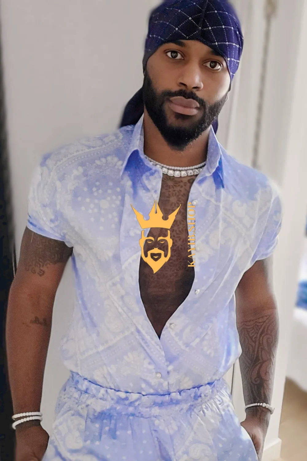 Kayib Barocco Set - Elevate Your Summer Wardrobe with Bespoke Luxury - 100% Pure Silk Comfort