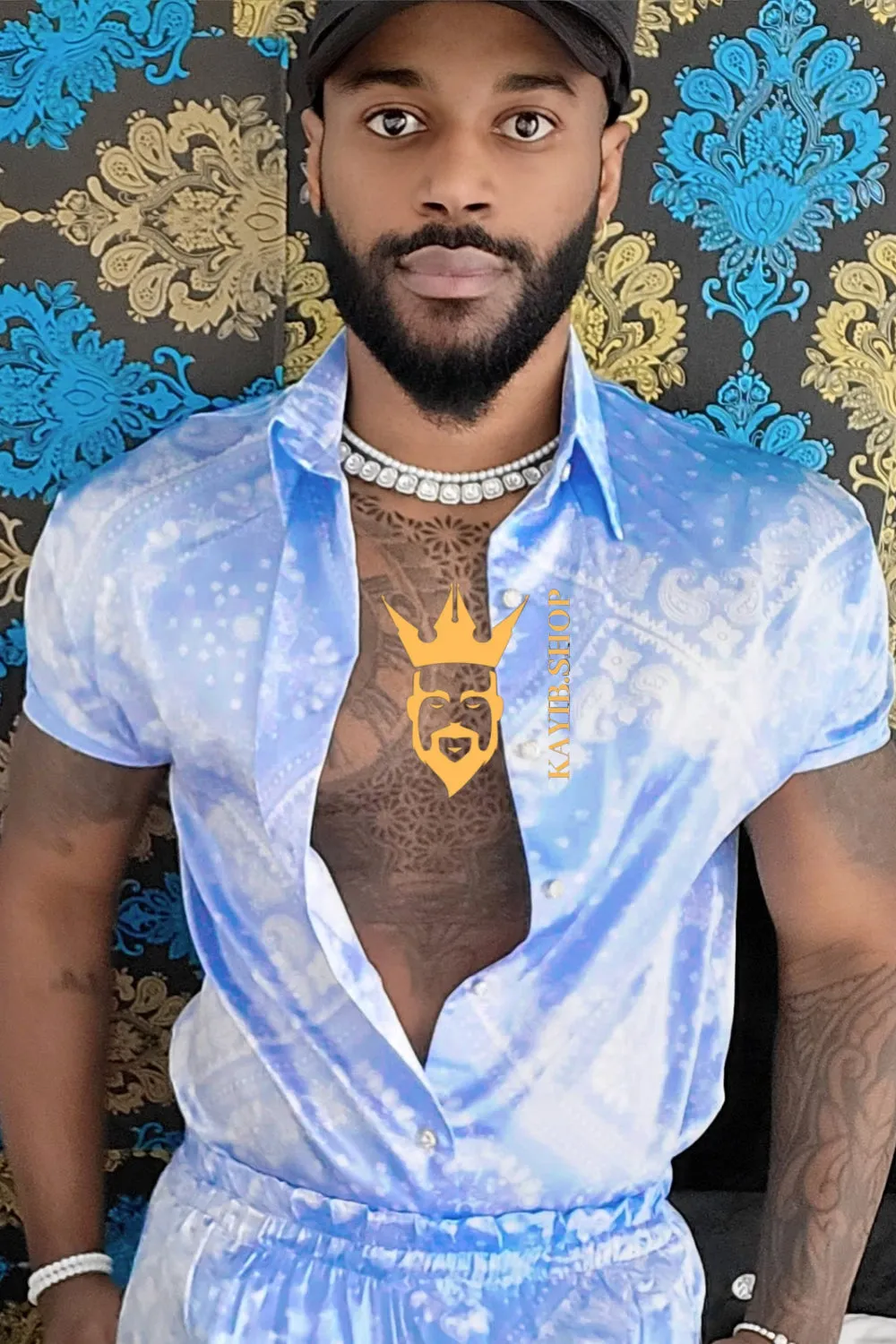 Kayib Barocco Set - Elevate Your Summer Wardrobe with Bespoke Luxury - 100% Pure Silk Comfort