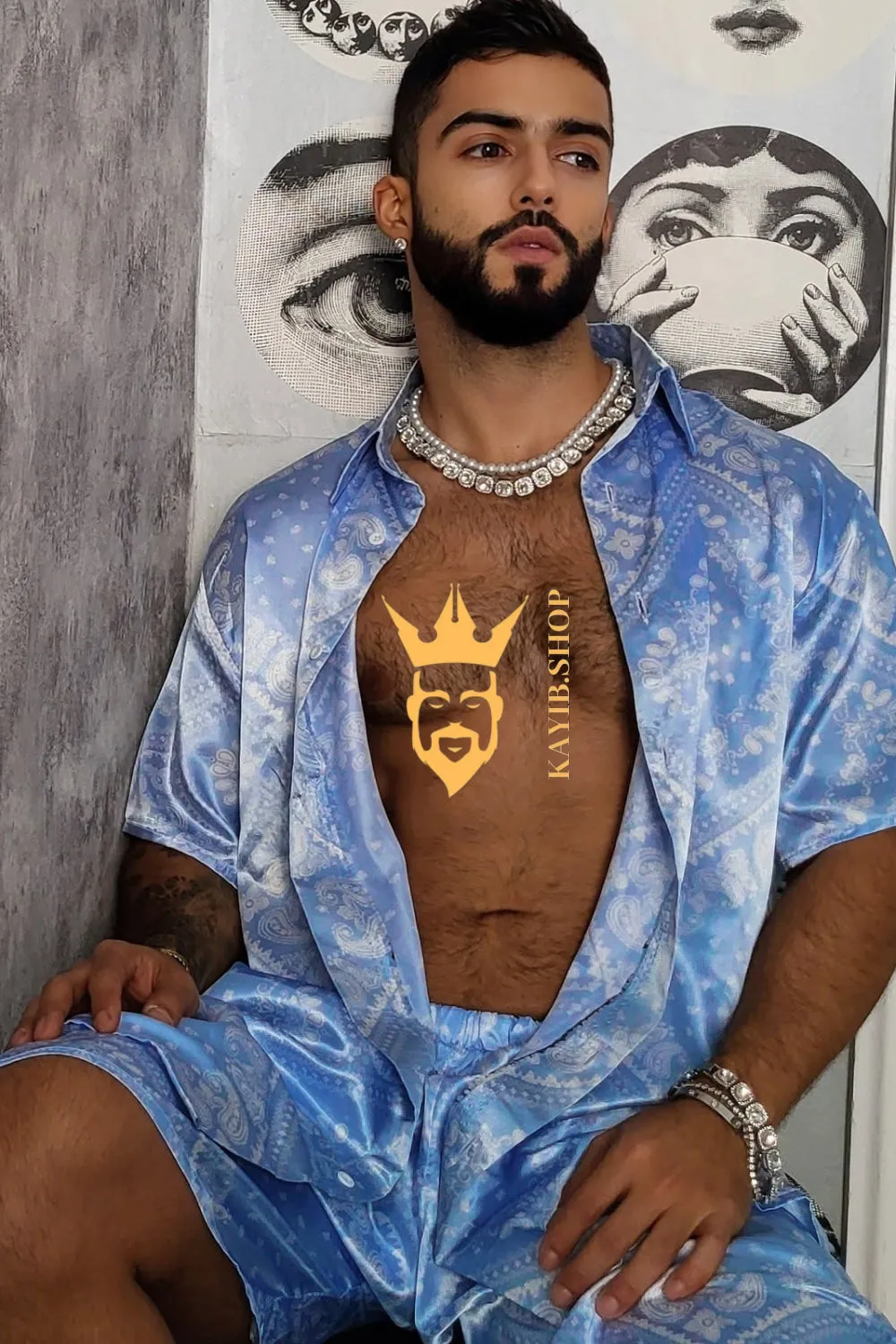 Kayib Barocco Set - Elevate Your Summer Wardrobe with Bespoke Luxury - 100% Pure Silk Comfort