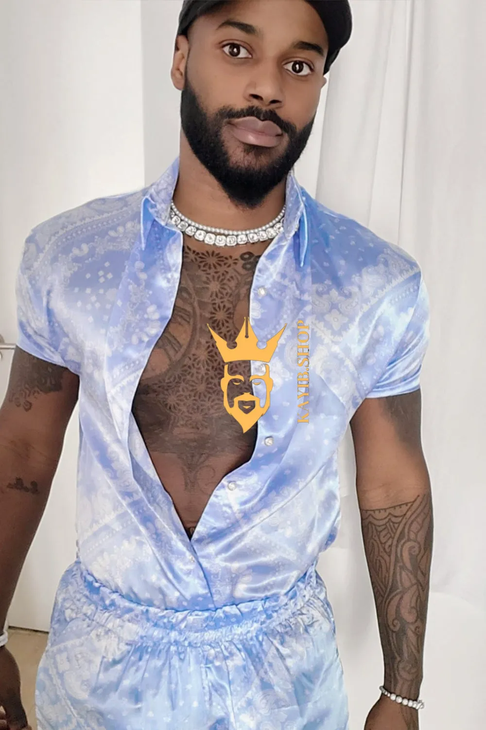 Kayib Barocco Set - Elevate Your Summer Wardrobe with Bespoke Luxury - 100% Pure Silk Comfort