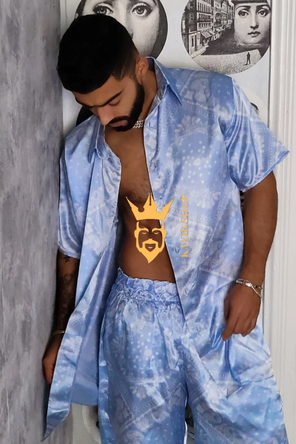 Kayib Barocco Set - Elevate Your Summer Wardrobe with Bespoke Luxury - 100% Pure Silk Comfort