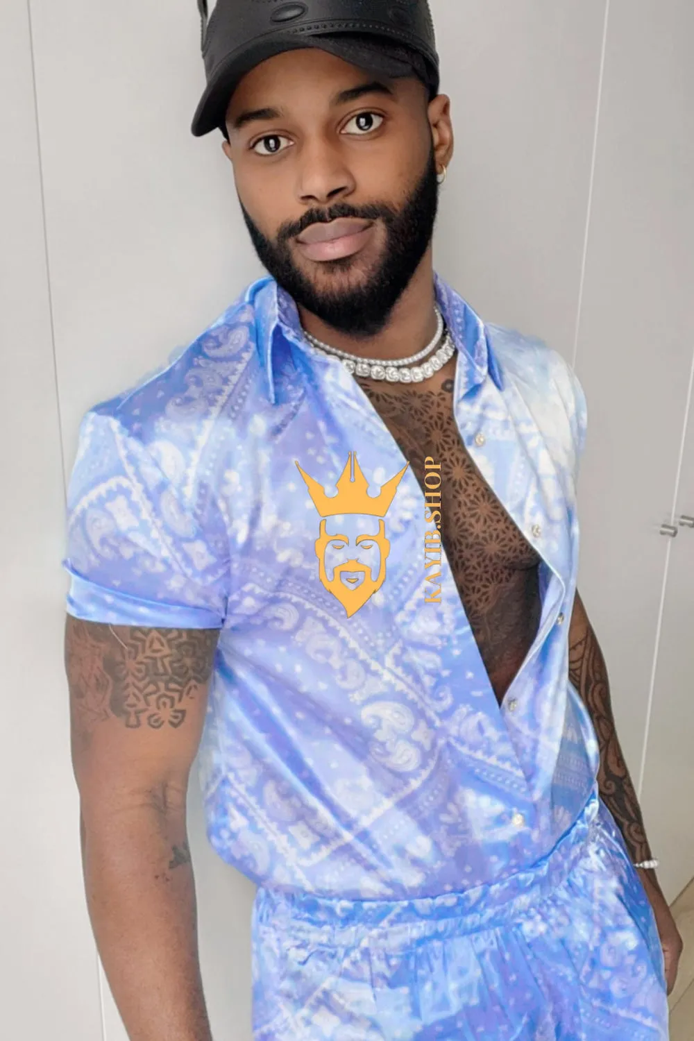 Kayib Barocco Set - Elevate Your Summer Wardrobe with Bespoke Luxury - 100% Pure Silk Comfort