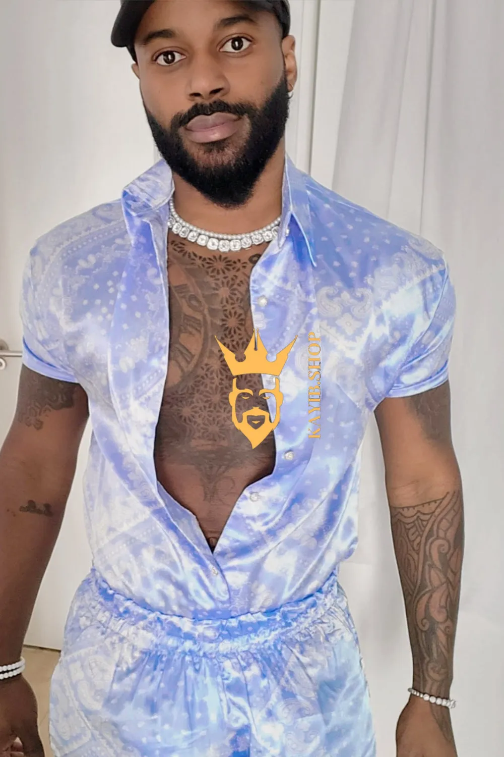 Kayib Barocco Set - Elevate Your Summer Wardrobe with Bespoke Luxury - 100% Pure Silk Comfort