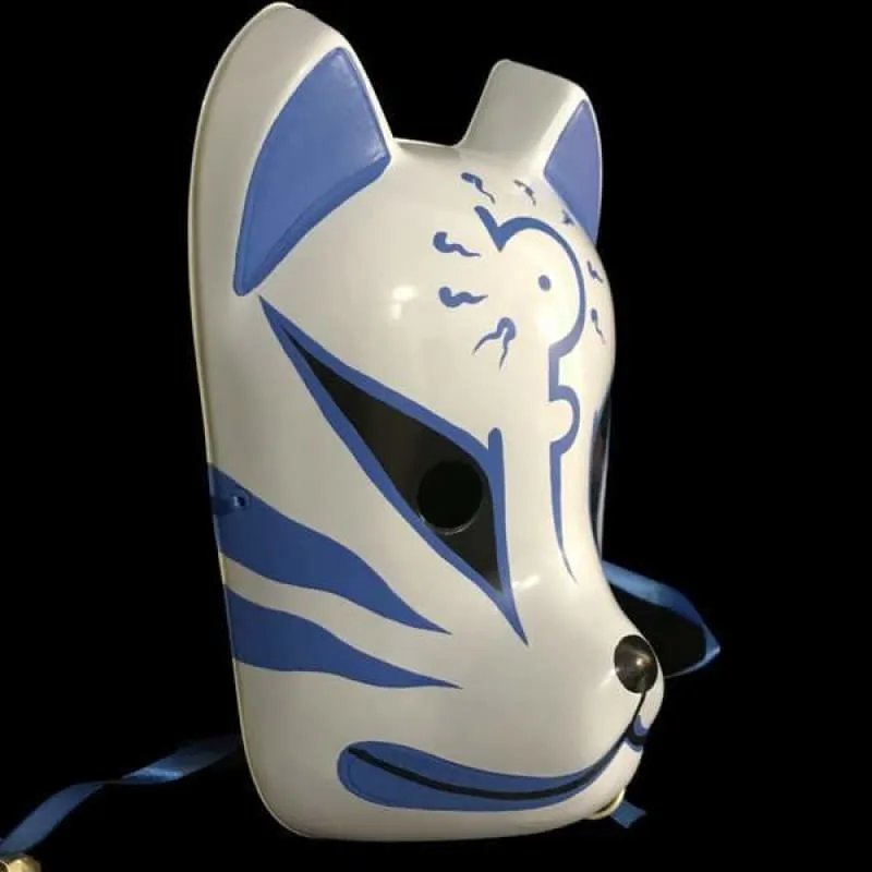 Kitsune Mask - Blue Curse